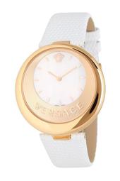 Women's Perpetuelle Leather Strap Watch