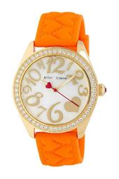 Women's Hearts Silicone Watch