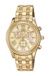 Women's Eco-Drive Chronograph Stainless Bracelet Watch