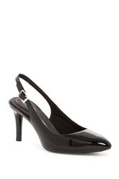 Total Motion Pointed Toe Slingback Pump - Wide Width Available