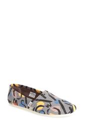 Abstract Classic Slip-On Flat