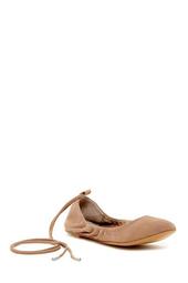 Skylar Casual Ankle-Tie Ballet Flat