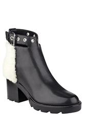Glove Faux Shearling Buckle Boot