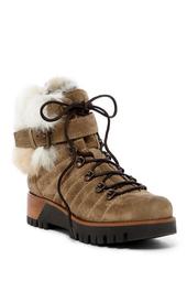Fur Trimmed Quilted Boot