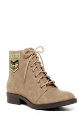 Foxtrot Embroidered Combat Boot
