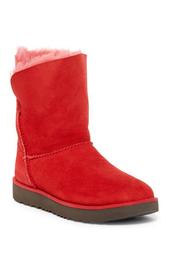Classic Cuff Genuine Shearling Lined Short Boot