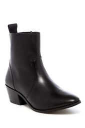 Iesha Faux Leather Ankle Boot