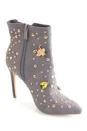 Taika Suede Studded Pointed Bootie