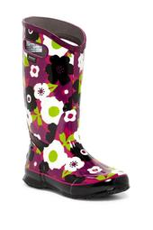 Waterproof Spring Floral Rain Boot