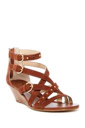 Petra Strappy Studded Wedge Sandal