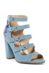 Barian Buckle Strappy Sandal