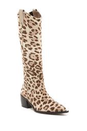 Fiona Genuine Calf Hair Leopard Boot