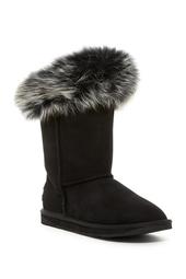 Foxy Short Genuine Fox Fur Boot