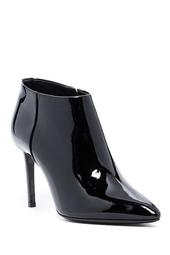 Patent Pointed Toe Bootie