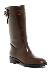 Leather Buckle Boot