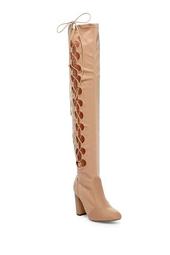 Addison Lace-Up Thigh High Boot