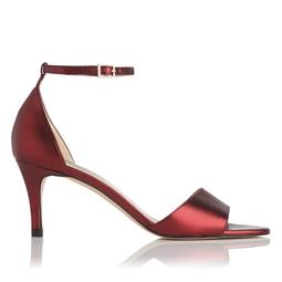 Omya Red Metallic Sandal
