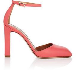 Leather Ankle-Strap Sandals