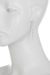 CZ Linear Spike Drop Earrings