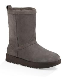 UGG® Classic Short Waterproof Suede Boots