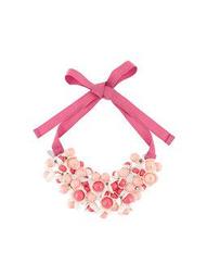 floral motif necklace