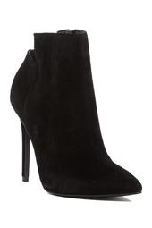 Ariana Suede Pointed Toe Bootie