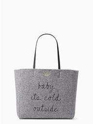 Star Bright Baby It'S Cold Outside Tote