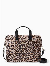 Leopard Laptop Commuter Bag