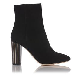 Milly Black Suede Ankle Boot