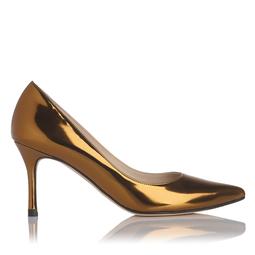 Bianca Gold Metallic Heel