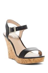 Lindy Leather Wedge Sandal