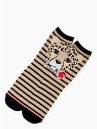 Cheetah Trouser Socks