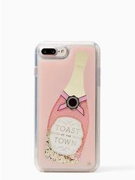Champagne Glitter Iphone 7/8 Plus Case