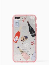 Jeweled Champagne Iphone 7/8 Plus Case