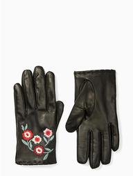 In Bloom Leather Gloves