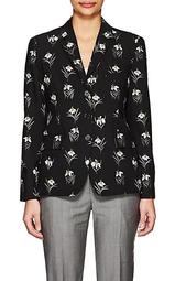 Embroidered Wool-Mohair Blazer
