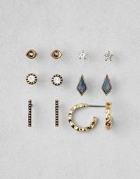 AEO Mixed Shapes Studs 6-Pack