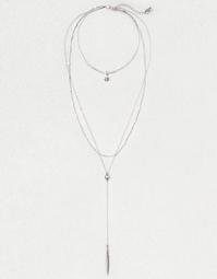 AEO Drop Pendant Layered Necklace