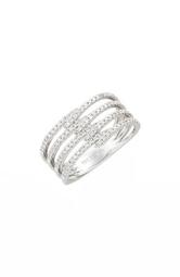 Kiera Four-Row Diamond Ring