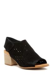 Cayleigh Perforated Suede Mule