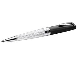 Crystalline Stardust USB Ballpoint Pen, Black