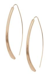 Curved Bar Linear Earrings