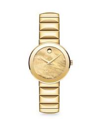 Gold Mother-Of-Pearl Museum Dial Watch, 26mm