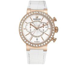 Citra Sphere Chrono White Rose Gold Tone Watch