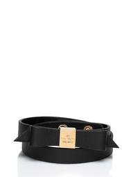 Wrap Things Up Leather Bow Wrap Bracelet