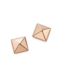 Pyramid Post Earrings n 14K Rose Gold - 100% Exclusive