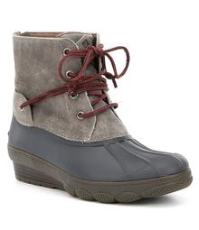 Sperry Women's Saltwater Wedge Tide Cold Weather Duck Boots