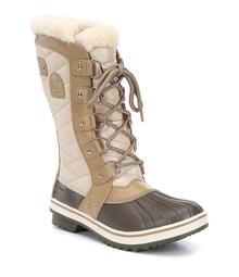 Sorel Women's Tofino II High Waterproof Cold Weather Diamond Quilted Block Heel Boots