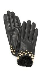 Josie Stud Leather Gloves