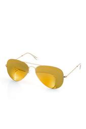Unisex James Mirrored Aviator Sunglasses